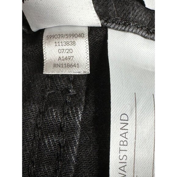 Lane Bryant Mid Rise Straight Flex Waistband sz 20 Black AS IS - Picture 5 of 8